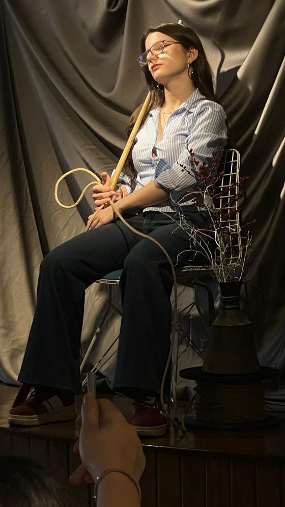 Canlı model pozu — Anka Sanat Merkezi