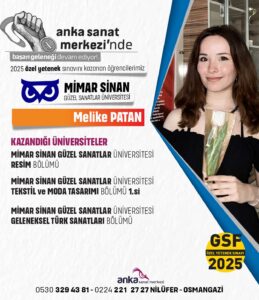 2025 ÖZEL YETENEK SINAVINI kazanan öğrencimizi tebrik ediyoruz 👏 👏 👏